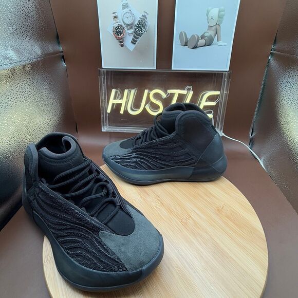 Adidas Yeezy QNTM Basketball Shoes Onyx Black Sz 5 main image 6